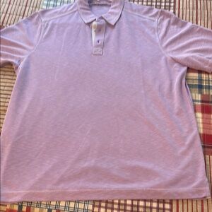 Purple Polo Shirt with Classic Design Johnston &  Murphy like new
